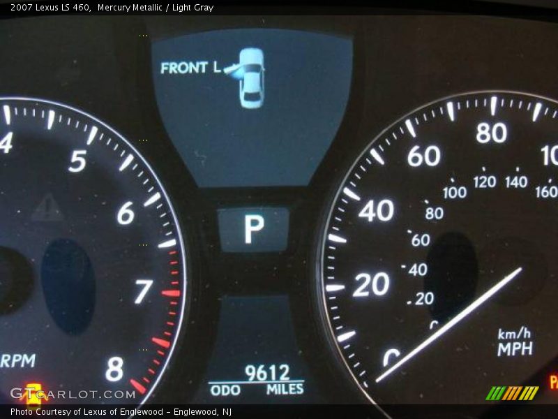 Mercury Metallic / Light Gray 2007 Lexus LS 460