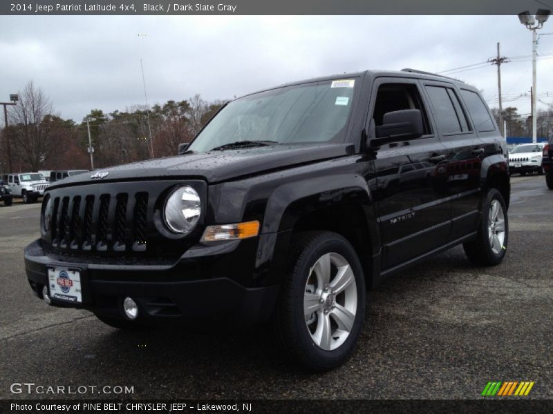 Black / Dark Slate Gray 2014 Jeep Patriot Latitude 4x4