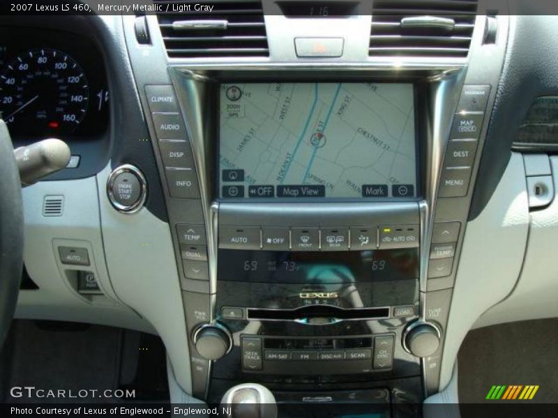 Mercury Metallic / Light Gray 2007 Lexus LS 460