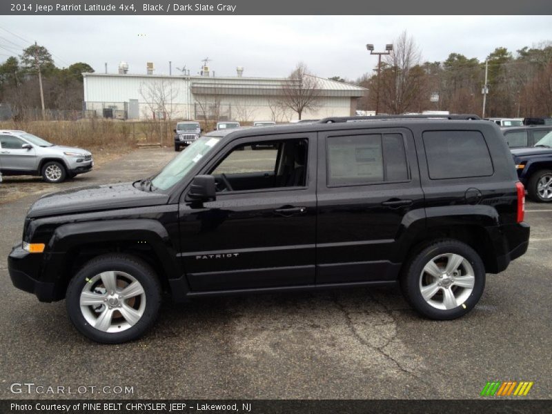 Black / Dark Slate Gray 2014 Jeep Patriot Latitude 4x4