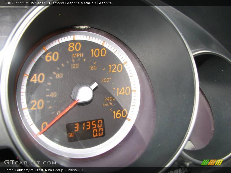 Diamond Graphite Metallic / Graphite 2007 Infiniti M 35 Sedan