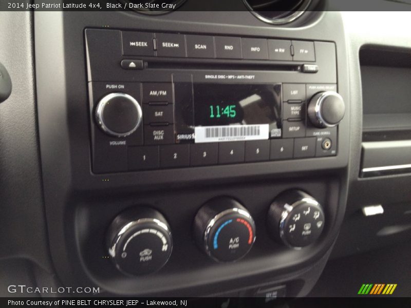 Black / Dark Slate Gray 2014 Jeep Patriot Latitude 4x4
