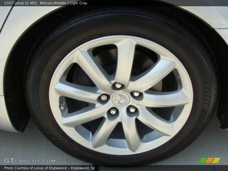 Mercury Metallic / Light Gray 2007 Lexus LS 460
