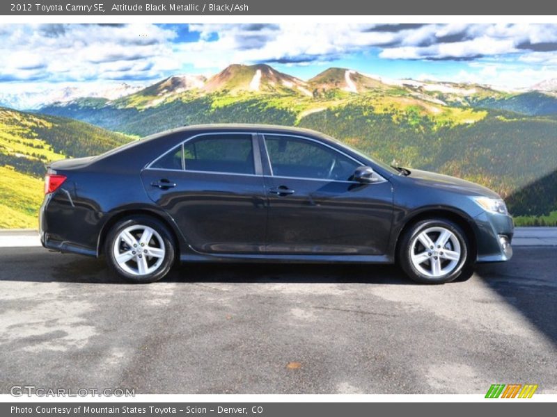 Attitude Black Metallic / Black/Ash 2012 Toyota Camry SE