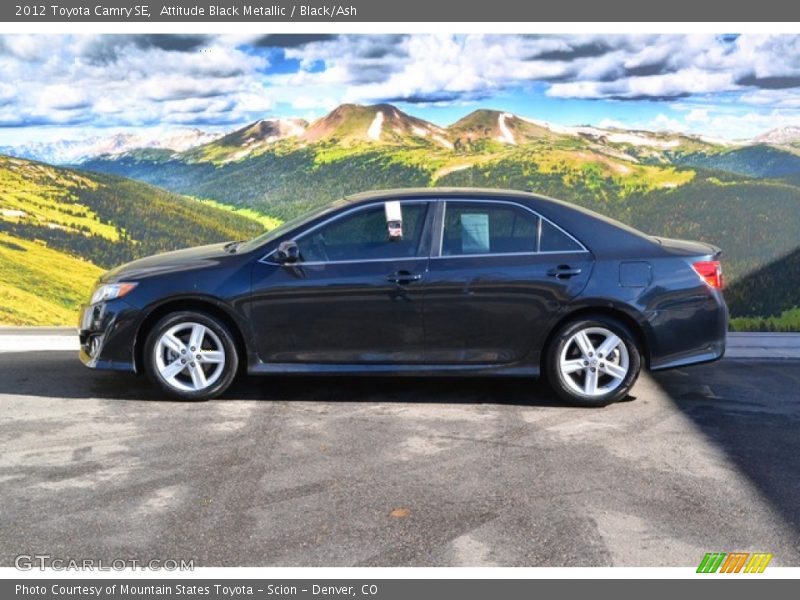 Attitude Black Metallic / Black/Ash 2012 Toyota Camry SE