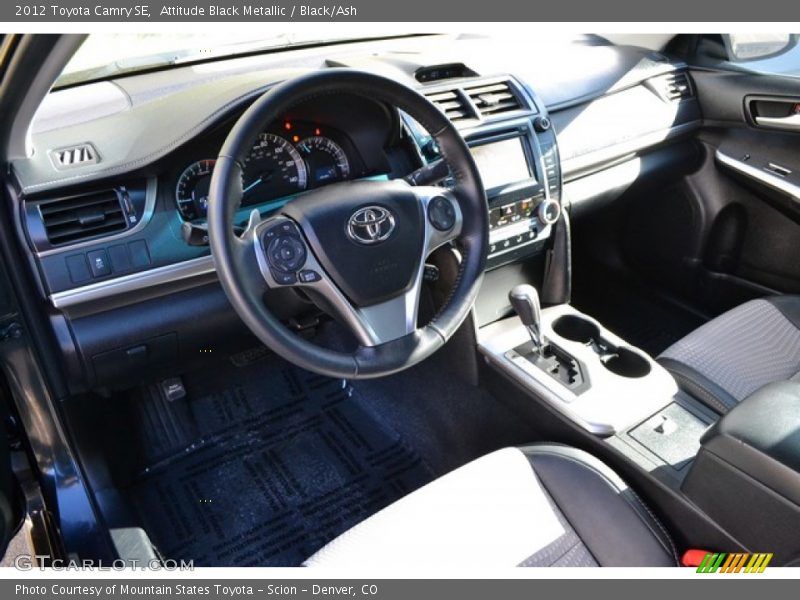 Attitude Black Metallic / Black/Ash 2012 Toyota Camry SE