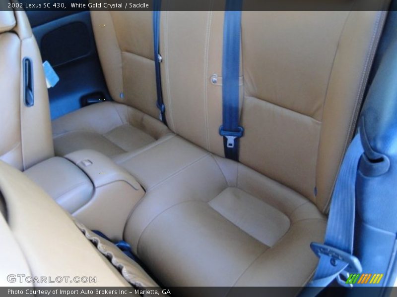 White Gold Crystal / Saddle 2002 Lexus SC 430