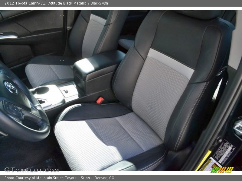 Attitude Black Metallic / Black/Ash 2012 Toyota Camry SE