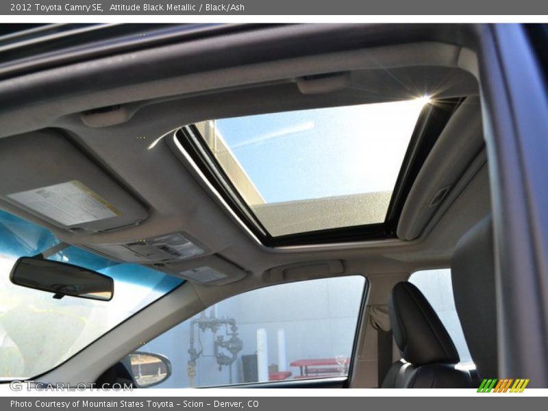 Attitude Black Metallic / Black/Ash 2012 Toyota Camry SE