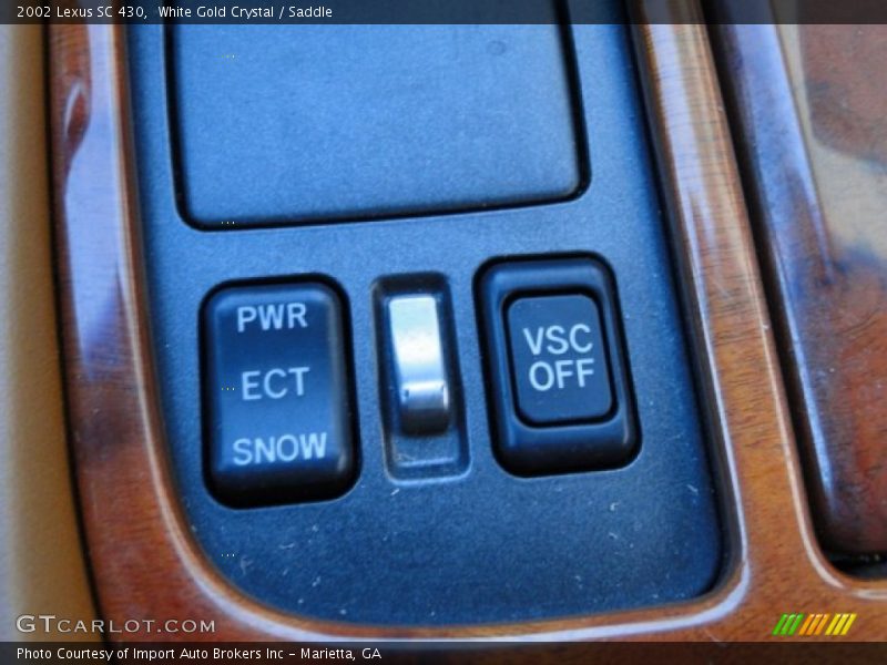 White Gold Crystal / Saddle 2002 Lexus SC 430