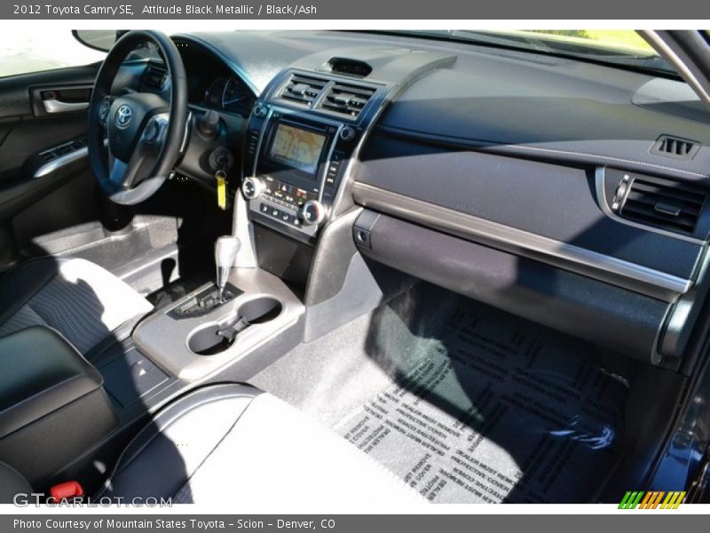Attitude Black Metallic / Black/Ash 2012 Toyota Camry SE
