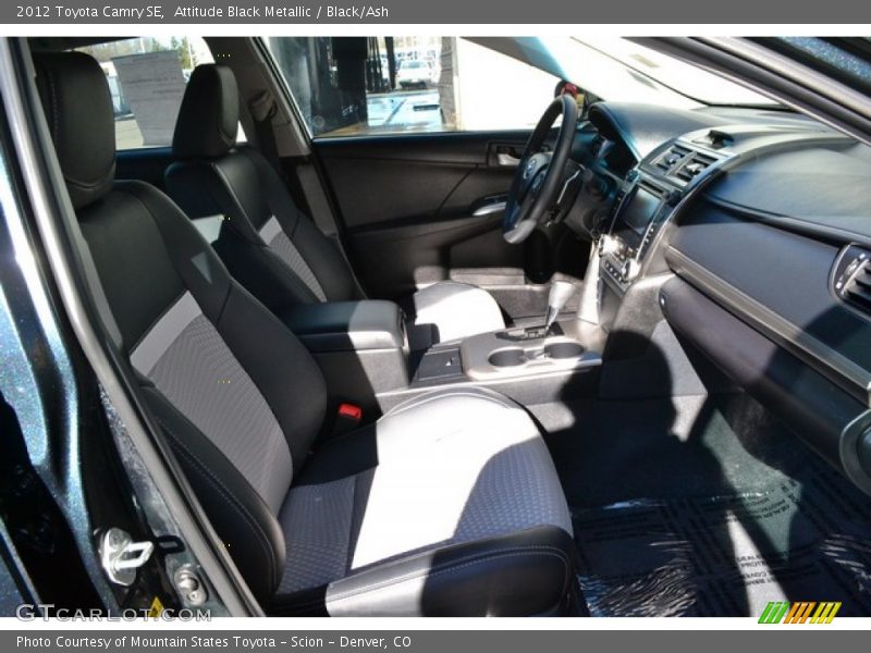 Attitude Black Metallic / Black/Ash 2012 Toyota Camry SE