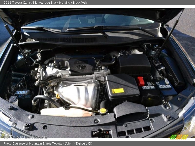 Attitude Black Metallic / Black/Ash 2012 Toyota Camry SE