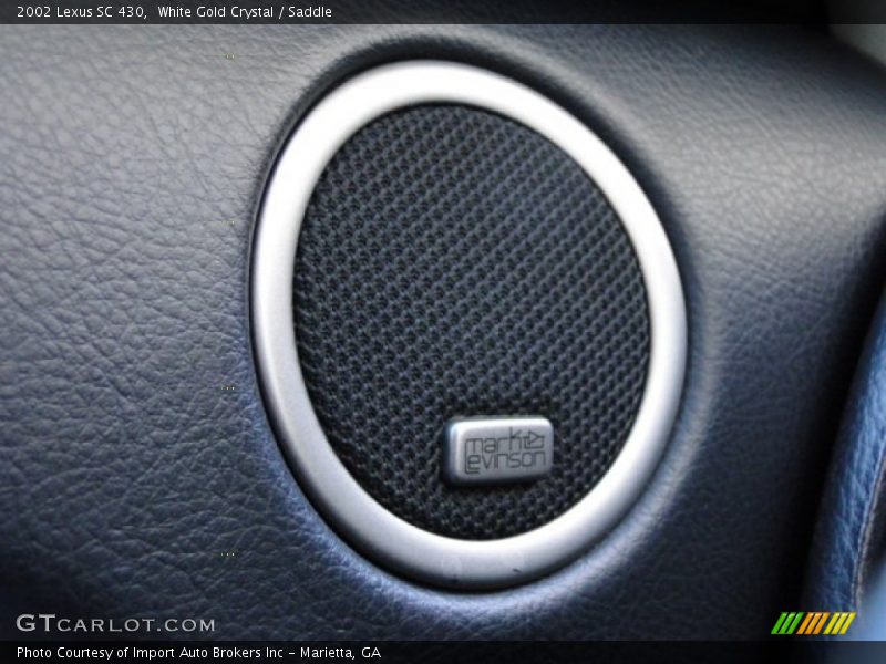 White Gold Crystal / Saddle 2002 Lexus SC 430