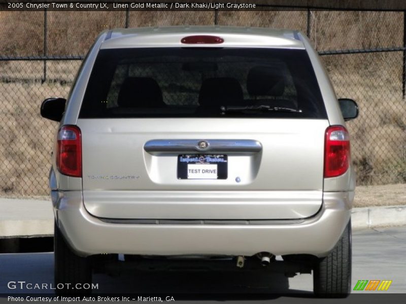 Linen Gold Metallic / Dark Khaki/Light Graystone 2005 Chrysler Town & Country LX