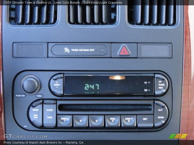 Audio System of 2005 Town & Country LX