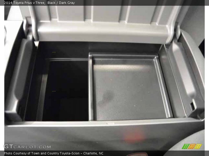Black / Dark Gray 2014 Toyota Prius v Three