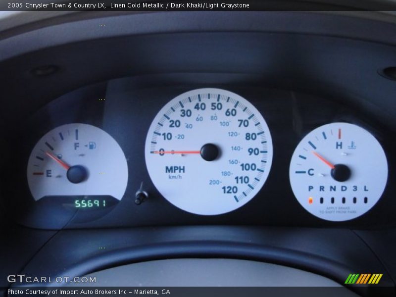  2005 Town & Country LX LX Gauges