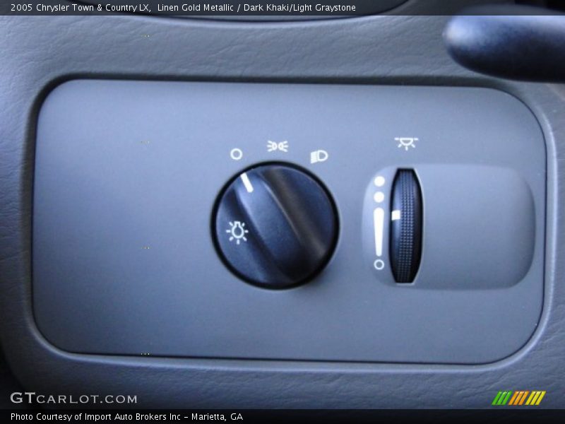 Controls of 2005 Town & Country LX