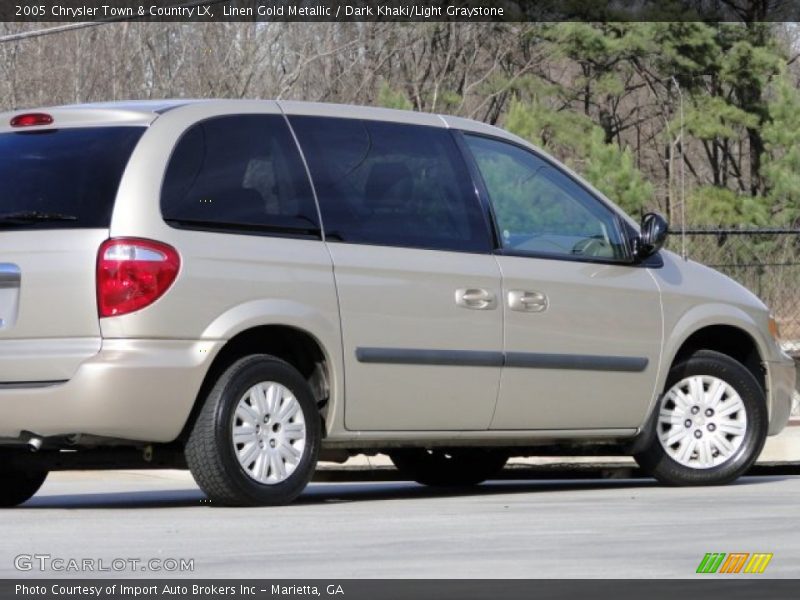 Linen Gold Metallic / Dark Khaki/Light Graystone 2005 Chrysler Town & Country LX