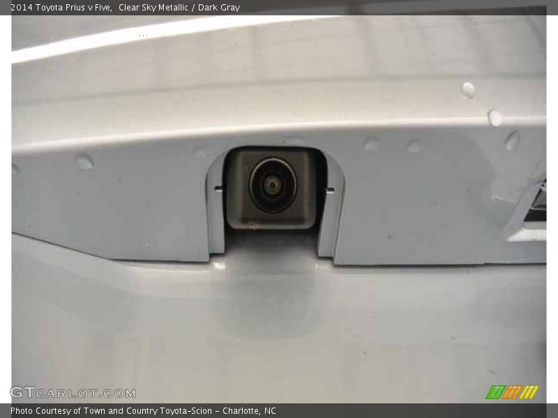 Clear Sky Metallic / Dark Gray 2014 Toyota Prius v Five