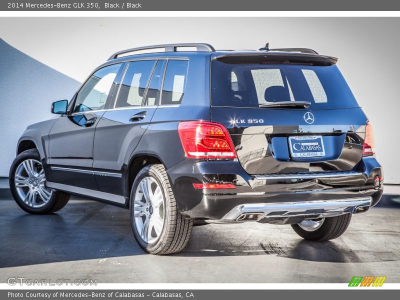 Black / Black 2014 Mercedes-Benz GLK 350