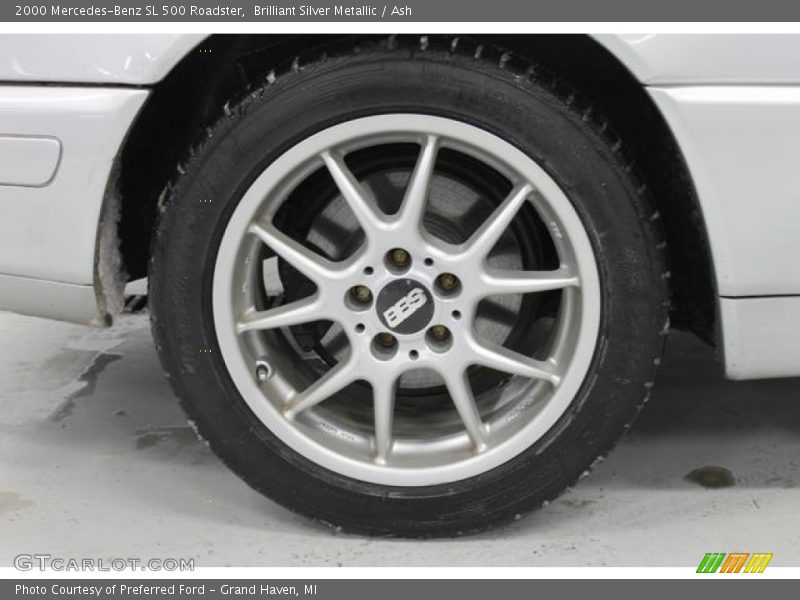 Custom Wheels of 2000 SL 500 Roadster