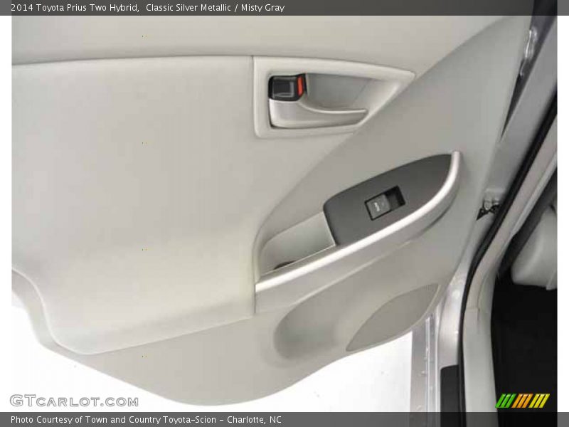 Classic Silver Metallic / Misty Gray 2014 Toyota Prius Two Hybrid
