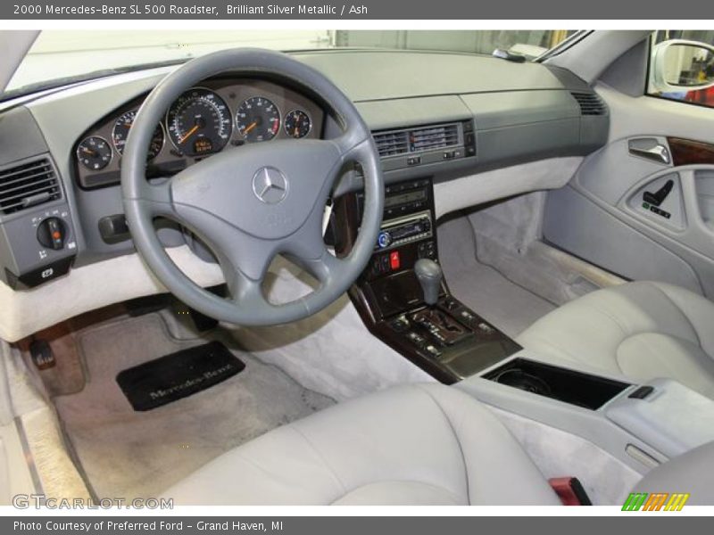 Ash Interior - 2000 SL 500 Roadster 