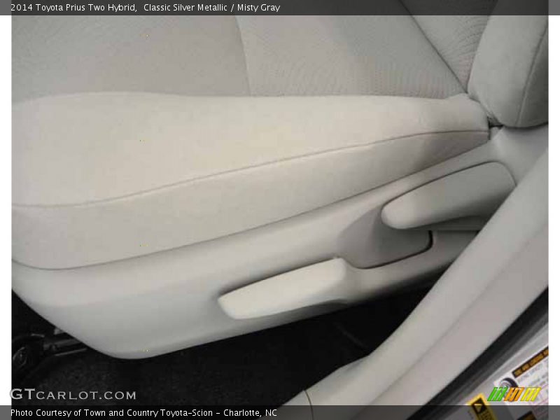 Classic Silver Metallic / Misty Gray 2014 Toyota Prius Two Hybrid