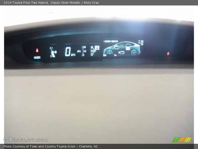 Classic Silver Metallic / Misty Gray 2014 Toyota Prius Two Hybrid