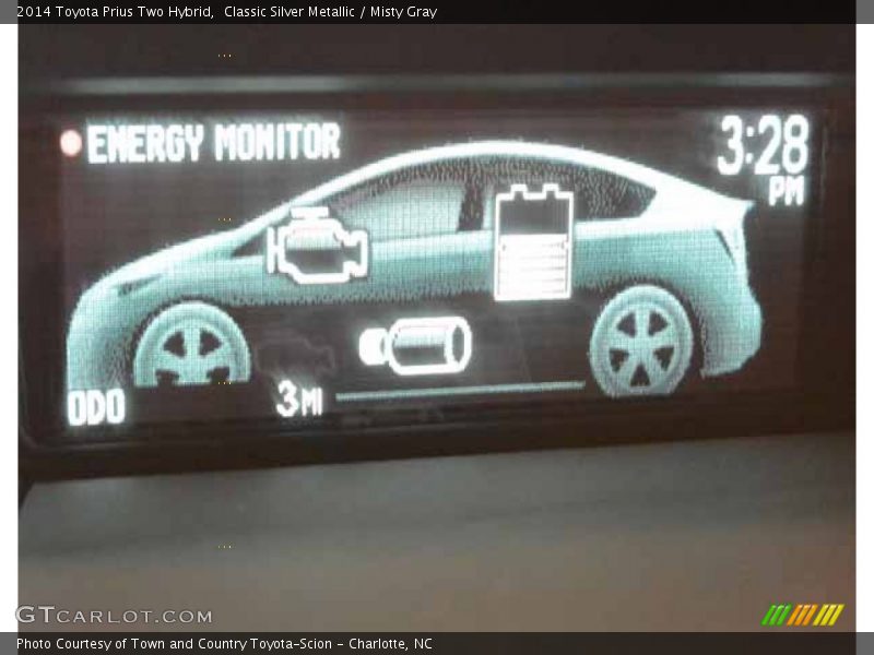 Classic Silver Metallic / Misty Gray 2014 Toyota Prius Two Hybrid