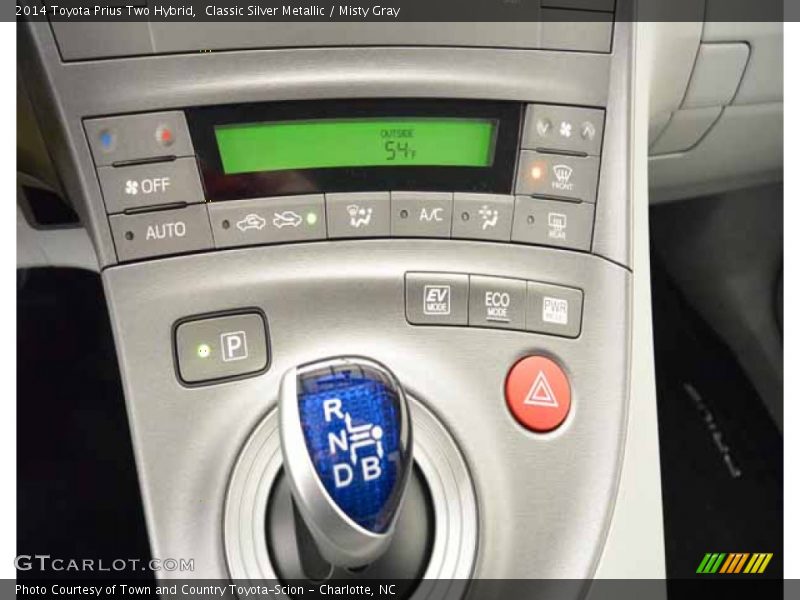 Classic Silver Metallic / Misty Gray 2014 Toyota Prius Two Hybrid