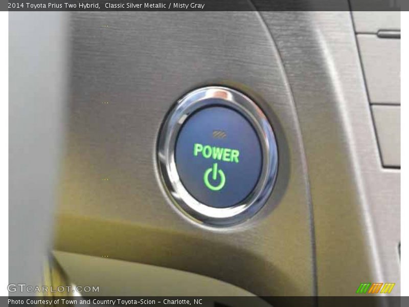 Classic Silver Metallic / Misty Gray 2014 Toyota Prius Two Hybrid
