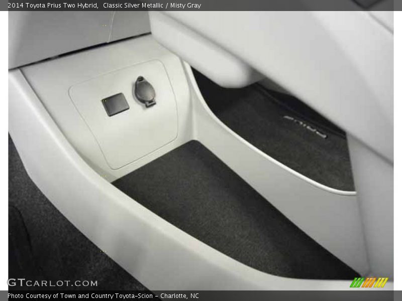 Classic Silver Metallic / Misty Gray 2014 Toyota Prius Two Hybrid