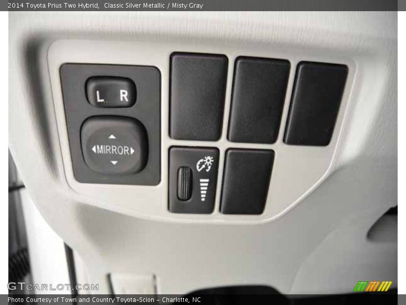 Classic Silver Metallic / Misty Gray 2014 Toyota Prius Two Hybrid