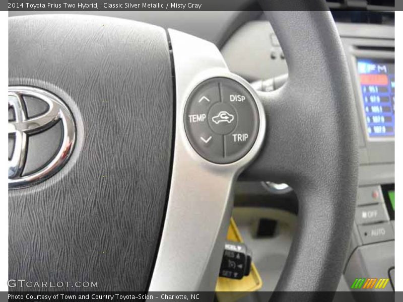 Classic Silver Metallic / Misty Gray 2014 Toyota Prius Two Hybrid