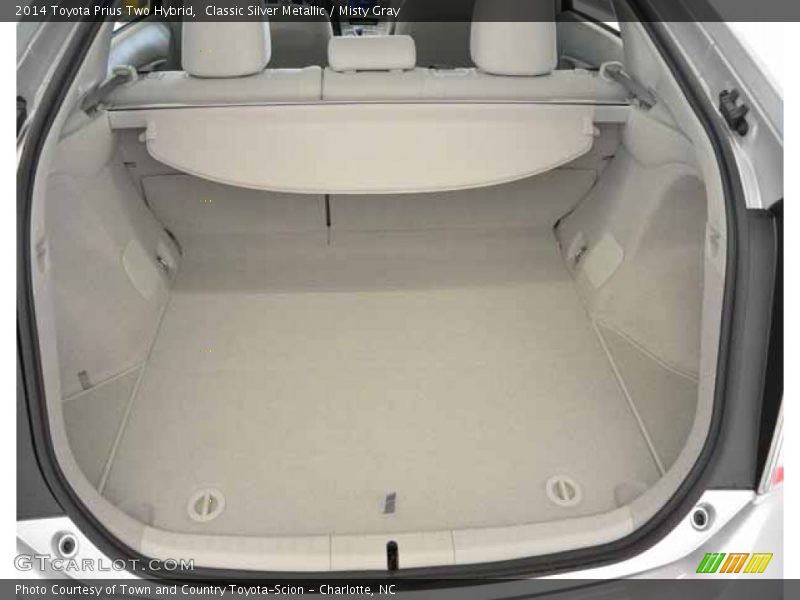 Classic Silver Metallic / Misty Gray 2014 Toyota Prius Two Hybrid