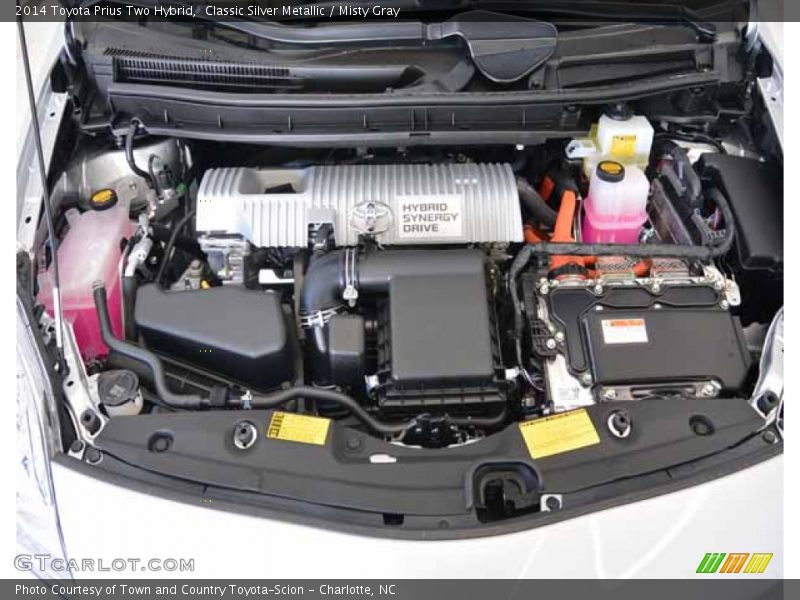Classic Silver Metallic / Misty Gray 2014 Toyota Prius Two Hybrid