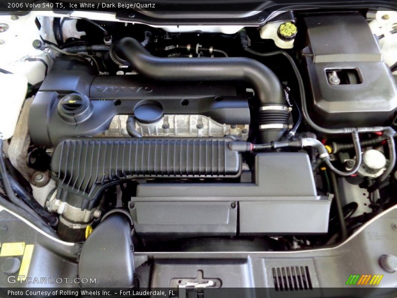 Ice White / Dark Beige/Quartz 2006 Volvo S40 T5