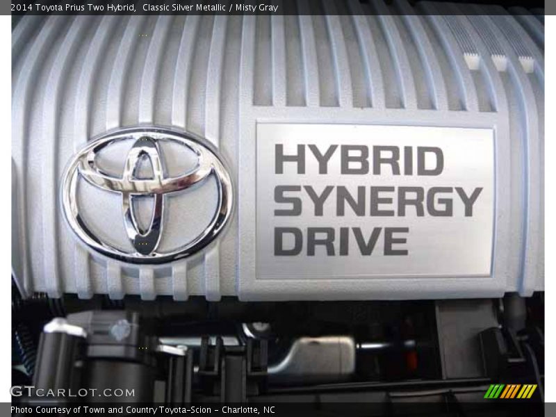 Classic Silver Metallic / Misty Gray 2014 Toyota Prius Two Hybrid