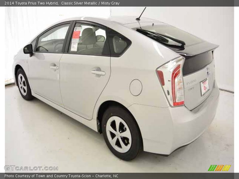 Classic Silver Metallic / Misty Gray 2014 Toyota Prius Two Hybrid