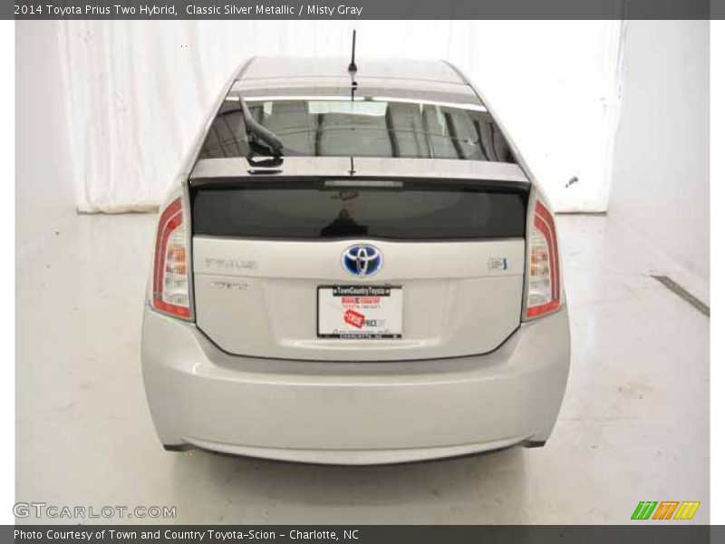 Classic Silver Metallic / Misty Gray 2014 Toyota Prius Two Hybrid