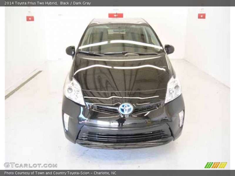 Black / Dark Gray 2014 Toyota Prius Two Hybrid