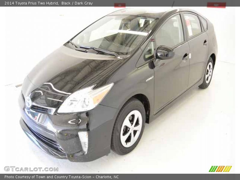 Black / Dark Gray 2014 Toyota Prius Two Hybrid
