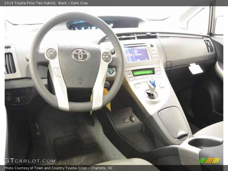 Black / Dark Gray 2014 Toyota Prius Two Hybrid