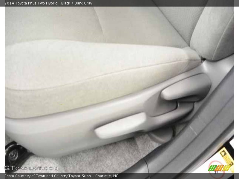 Black / Dark Gray 2014 Toyota Prius Two Hybrid