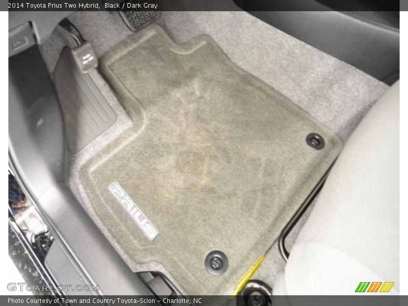 Black / Dark Gray 2014 Toyota Prius Two Hybrid