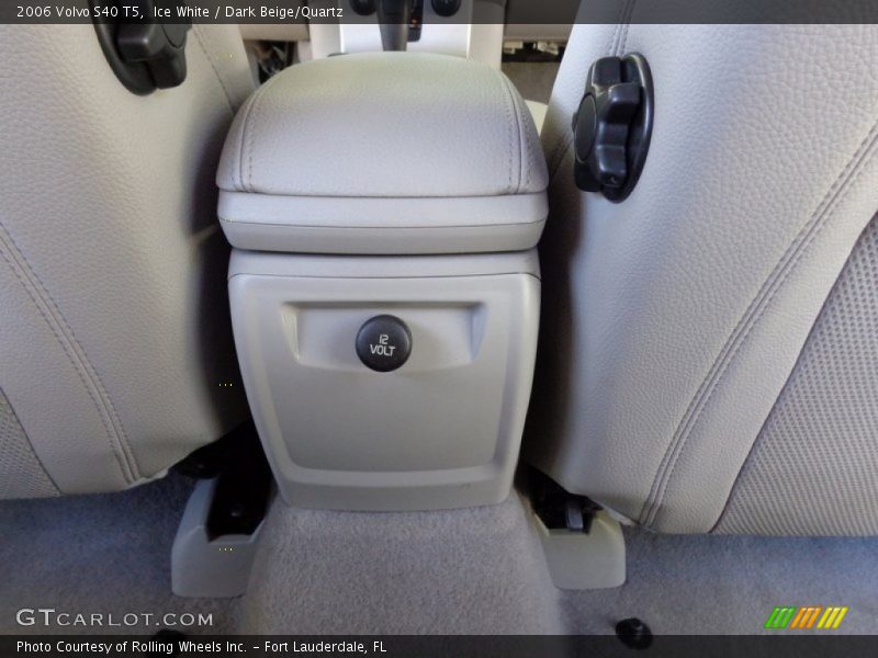 Ice White / Dark Beige/Quartz 2006 Volvo S40 T5