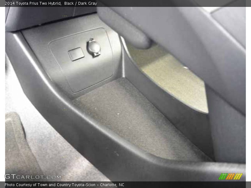 Black / Dark Gray 2014 Toyota Prius Two Hybrid